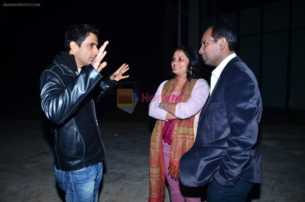Sanjay Suri at the mahurat of Palchinn film in Baroda on 16th Feb 2012