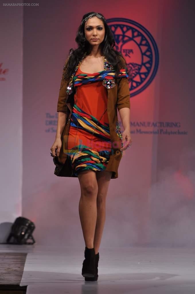 Shamita Singha at Sophia college fashion show in Mumbai on 17th Feb 2012