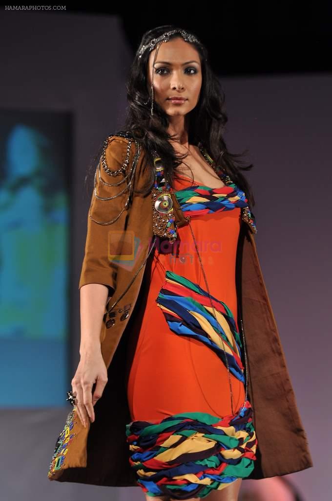 Shamita Singha at Sophia college fashion show in Mumbai on 17th Feb 2012