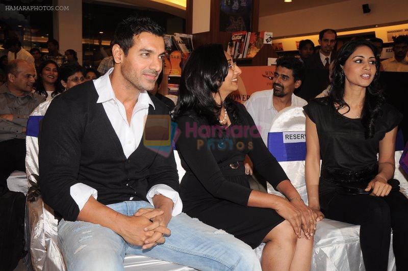 John Abraham at bubble of time book launch on 18th Feb 2012