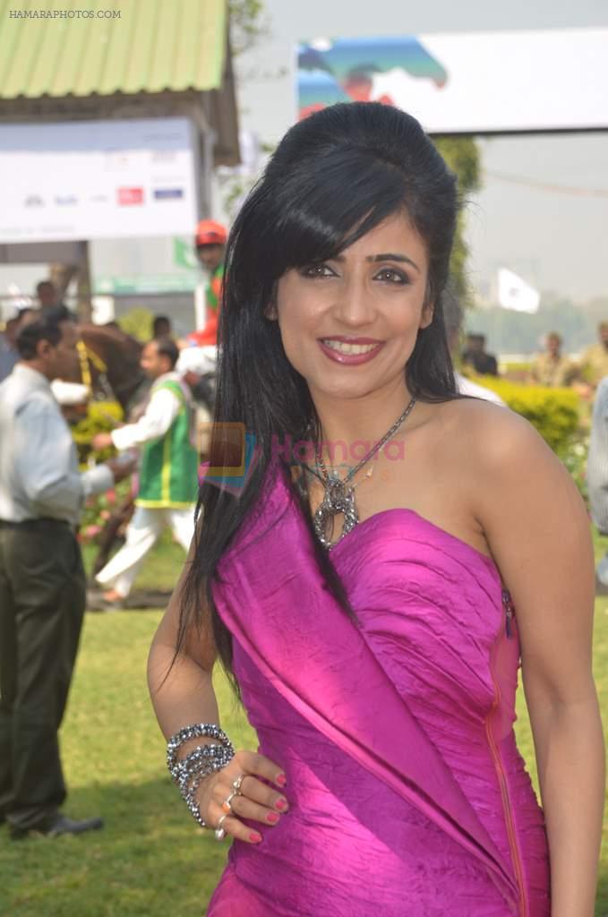 Shibani Kashyap at AGP Race Million in Mumbai on 19th Feb 2012