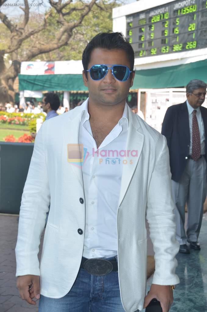 Sachin Joshi at AGP Race Million in Mumbai on 19th Feb 2012