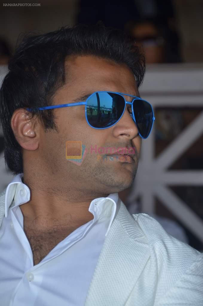Sachin Joshi at AGP Race Million in Mumbai on 19th Feb 2012