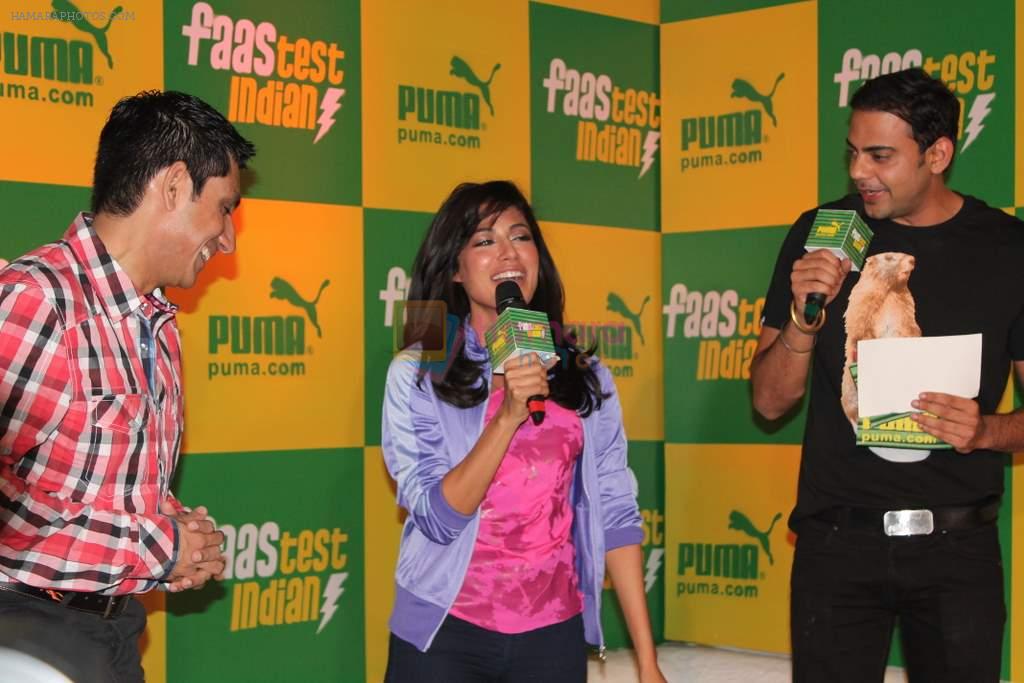 Chitrangada Singh at Chitrangada Singh bash to announce the brand ambassador for Puma in Olive, mumbai on 21st Feb 2012