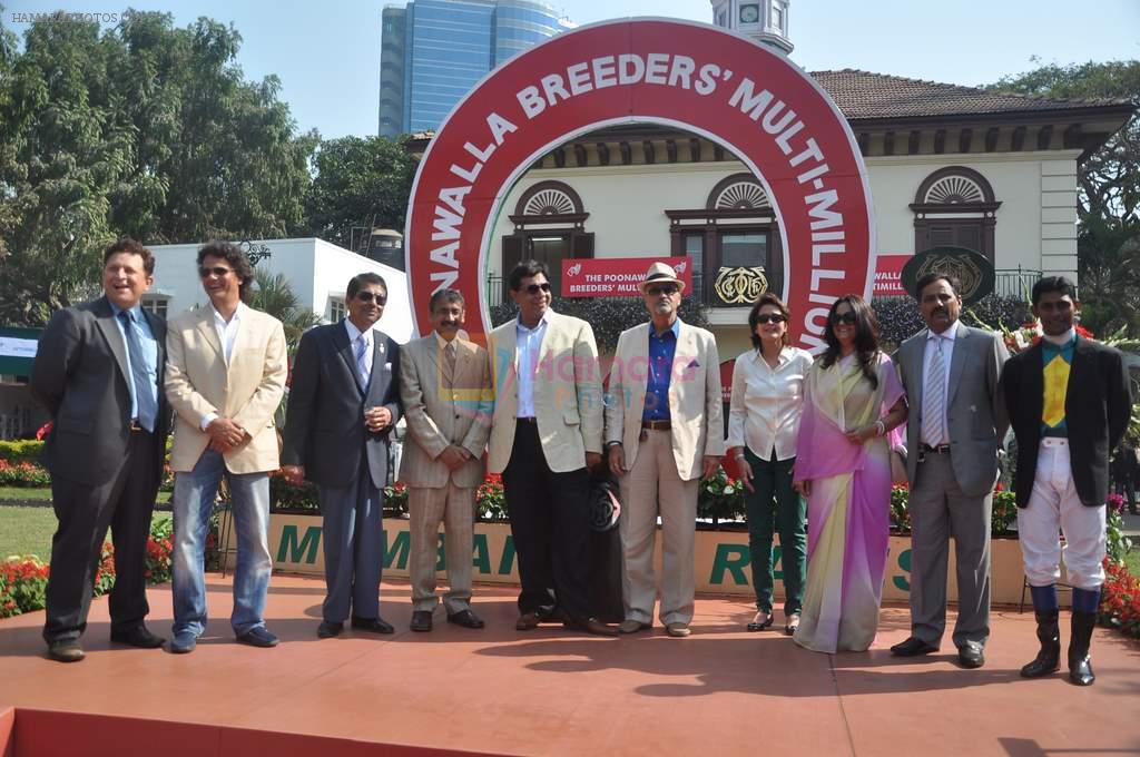 at Poonawala breeders Multi Million race in Mumbai on 26th Feb 2012