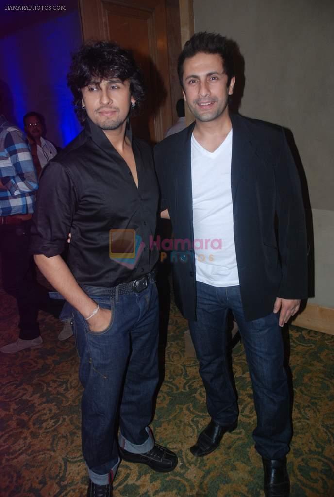 Sonu Nigam at singer Krsna party in Sea Princess on 27th Feb 2012