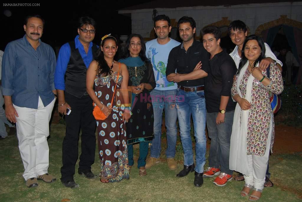at Rajan Shahi's get together for new show Amrit Manthan in Filmcity, Mumbai on 27th Feb 2012
