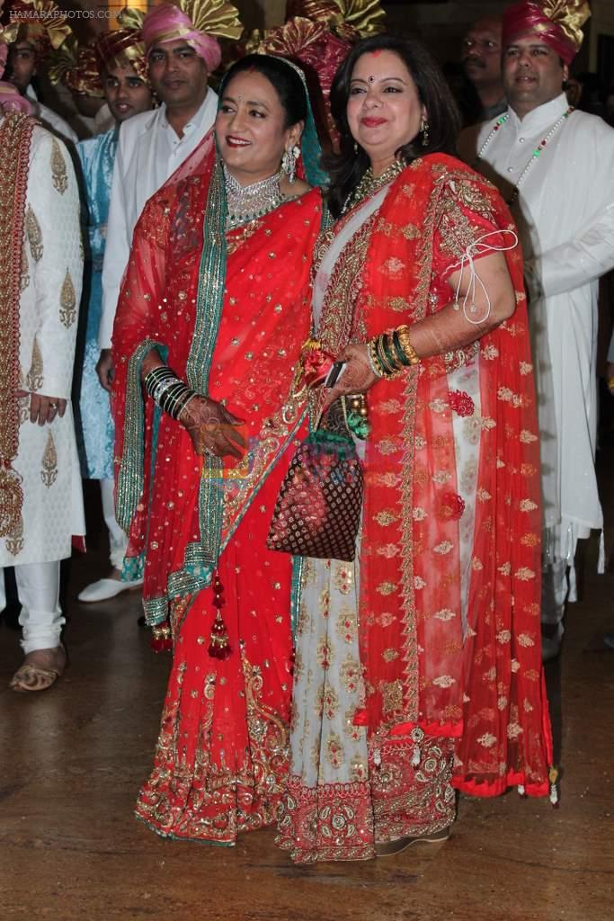 at Honey Bhagnani wedding in Mumbai on 27th Feb 2012