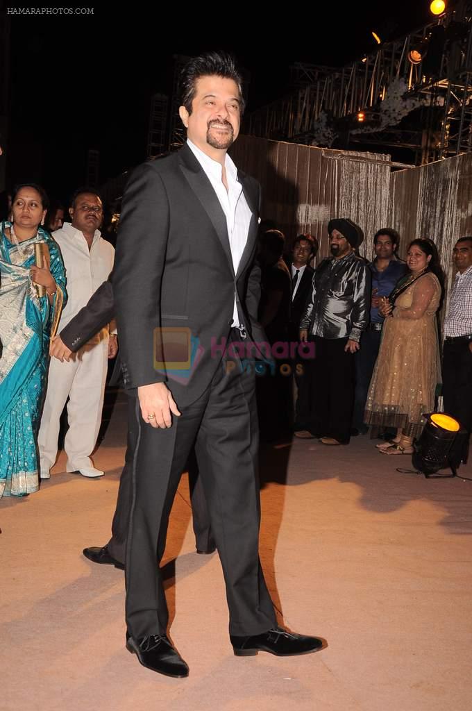 Anil Kapoor at the Honey Bhagnani wedding reception on 28th Feb 2012