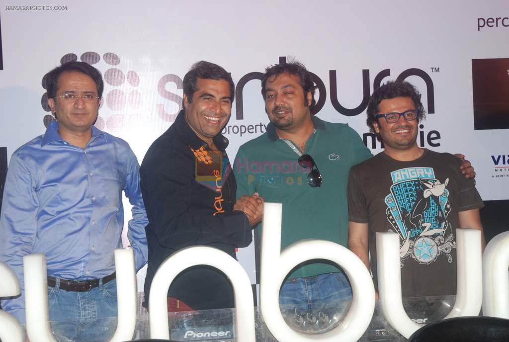 Anurag Kashyap at Sunburn the Movie launch in J W Marriott, Mumbai on 28th Feb 2012