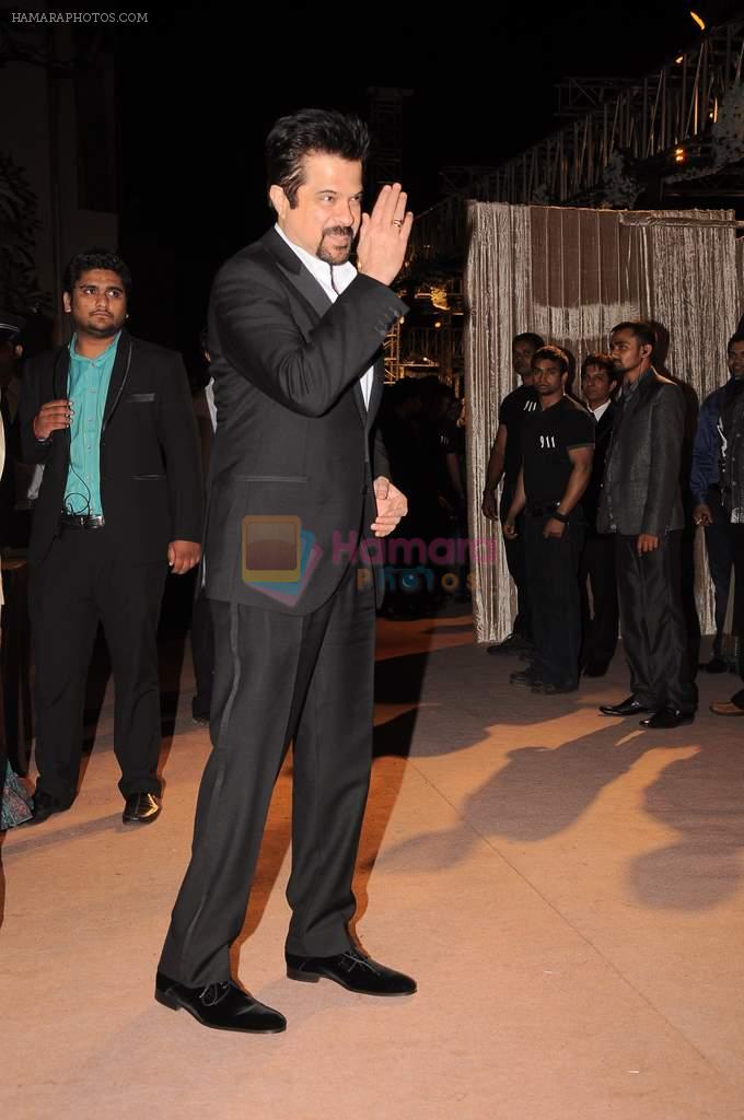 Anil Kapoor at the Honey Bhagnani wedding reception on 28th Feb 2012