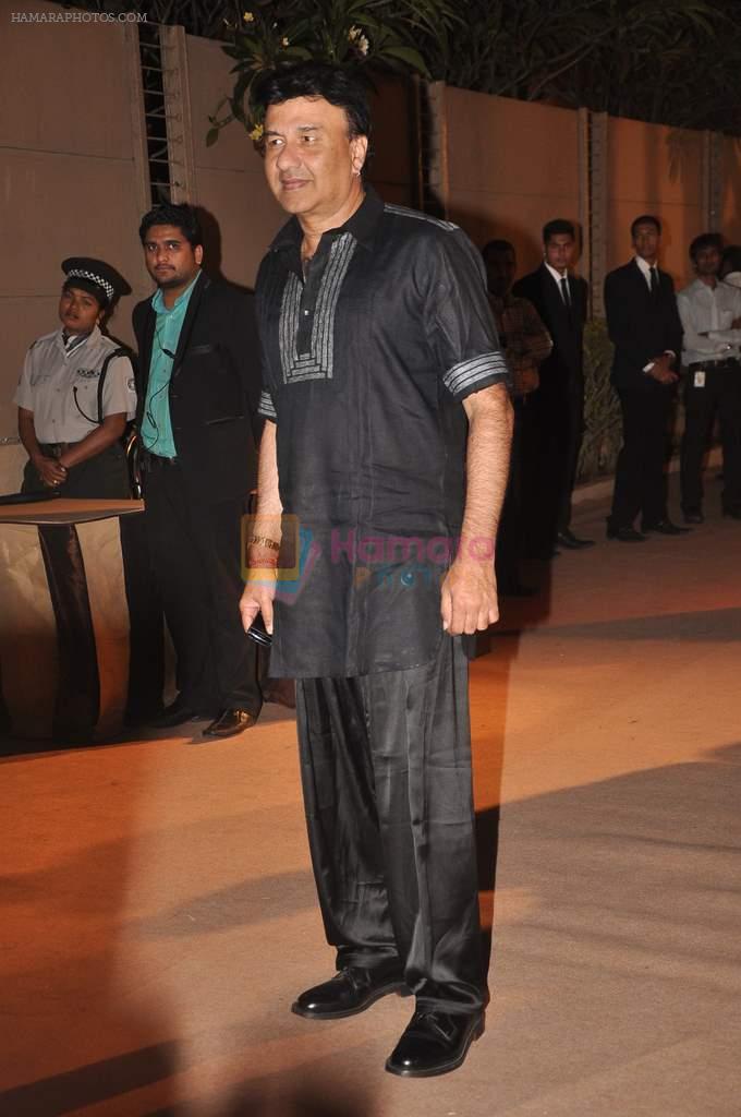 Anu Malik at the Honey Bhagnani wedding reception on 28th Feb 2012