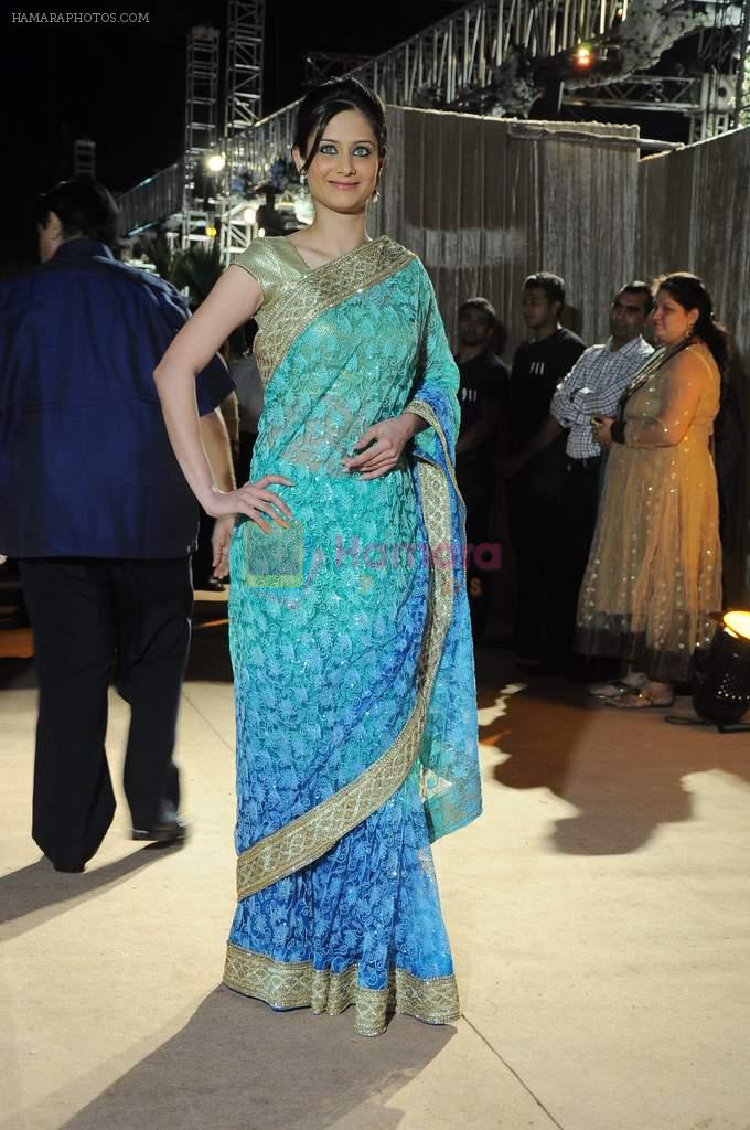 Shweta Kumar at the Honey Bhagnani wedding reception on 28th Feb 2012