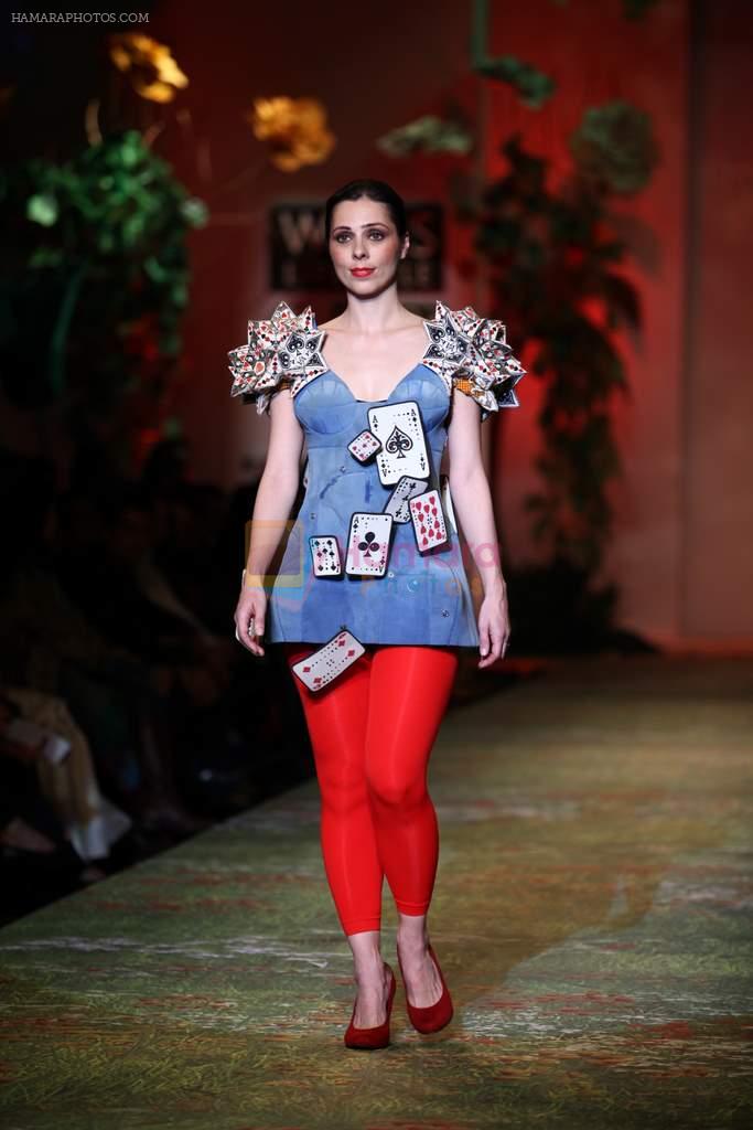 Model walks the ramp for Special Show at Wills Lifestyle India Fashion Week Autumn Winter 2012 Day 3 on 17th Feb 2012