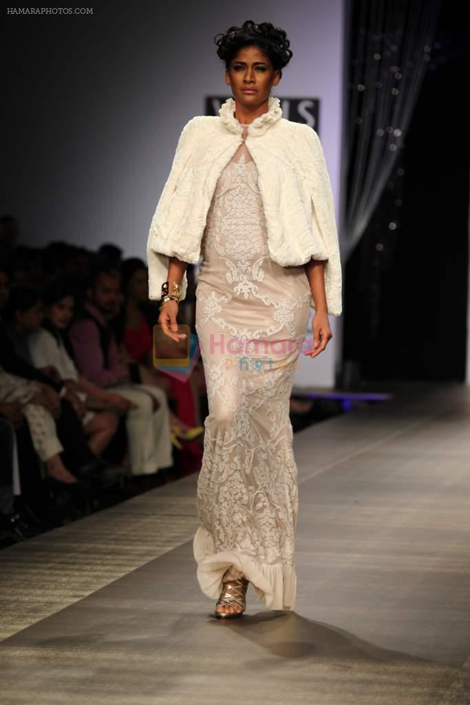 Model walks the ramp for Shantanu and Nikhil at Wills Lifestyle India Fashion Week Autumn Winter 2012 Day 1 on 15th Feb 2012