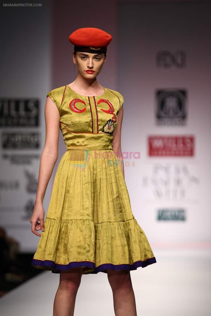 Model walks the ramp for Raj Shroff, Rehane at Wills Lifestyle India Fashion Week Autumn Winter 2012 Day 5 on 19th Feb 2012