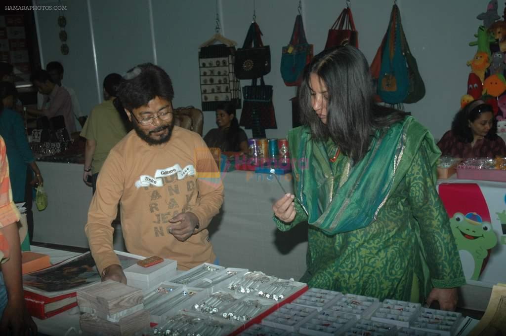 Shabana Azmi at Craft exhibition in Kaifi Azmi park on 1st March 2012