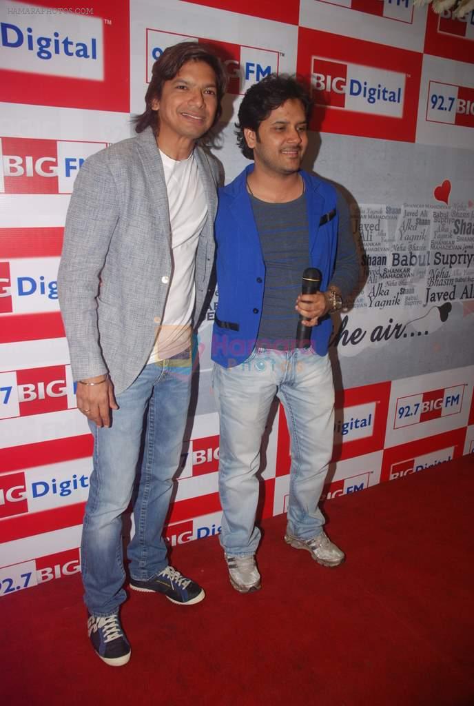 Shaan, Javed Ali at Love is In the air big fm album launch in Big Fm on 1st March 2012