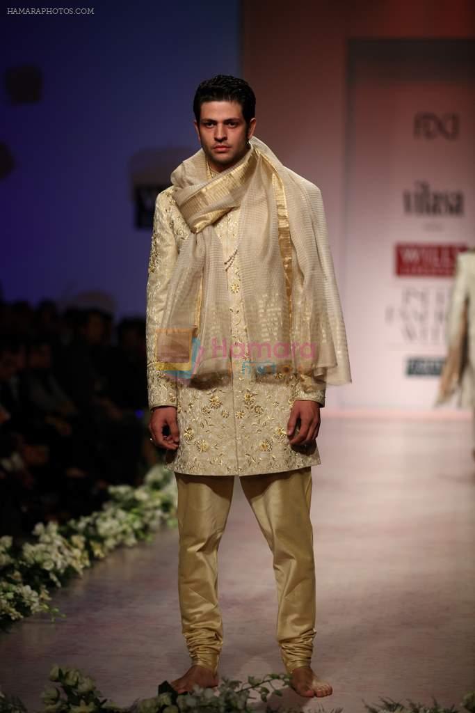 Model walks the ramp for Rocky S at Wills Lifestyle India Fashion Week Autumn Winter 2012 Day 4 on 18th Feb 2012