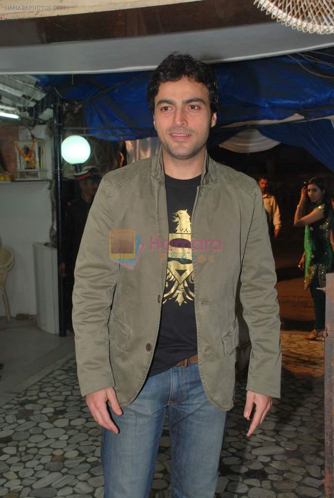 Ayaz Khan at Amir Ali's wedding with Sanjeeda Sheikh in Khar Gymkhana, Mumbai on 2nd March 2012