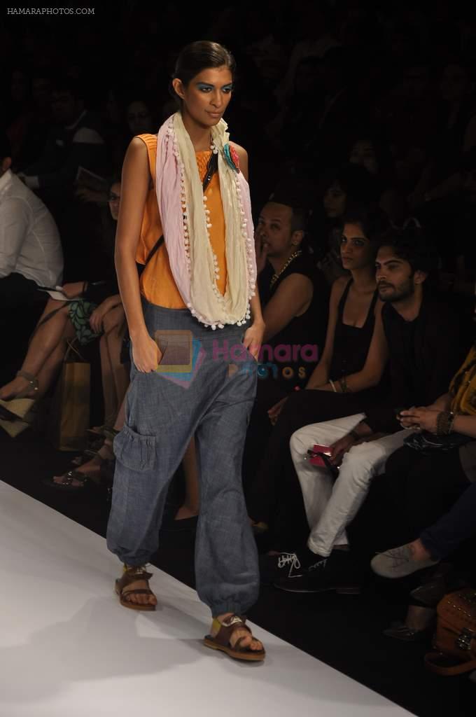 Model walk the ramp for Priyadarshini Rao Show at lakme fashion week 2012 Day 2 in Grand Hyatt, Mumbai on 3rd March 2012