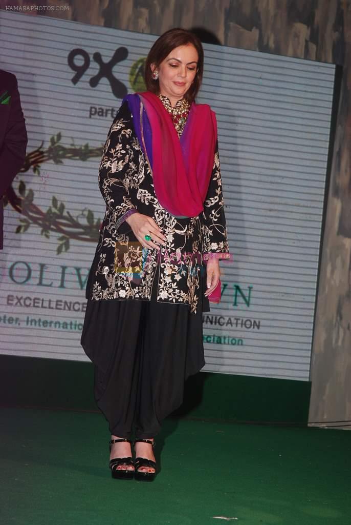 Nita Ambani at Olive Crown Awards in Taj Land's End on 3rd March 2012