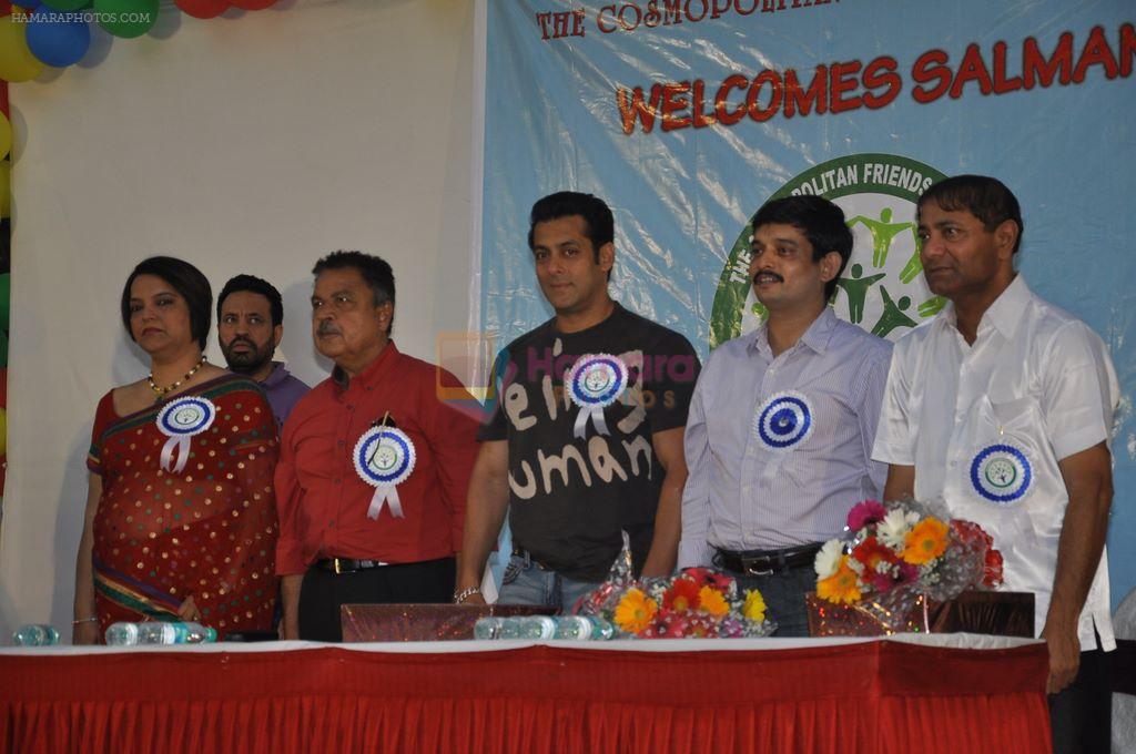 Salman Khan grace childrens NGO event in Andheri, Mumbai on 4th March 2012