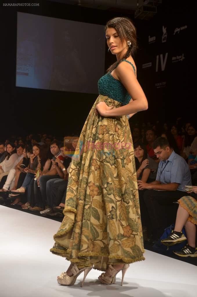 Model walk the ramp for Sashikant Naidu Show at lakme fashion week 2012 Day 3 in Grand Hyatt, Mumbai on 4th March 2012