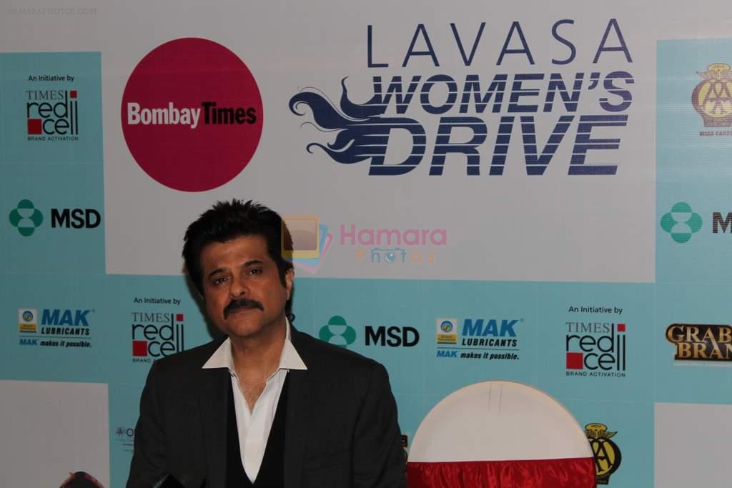 Anil Kapoor at Lavasa Women's drive in Lalit Hotel, Mumbai on 4th March 2012