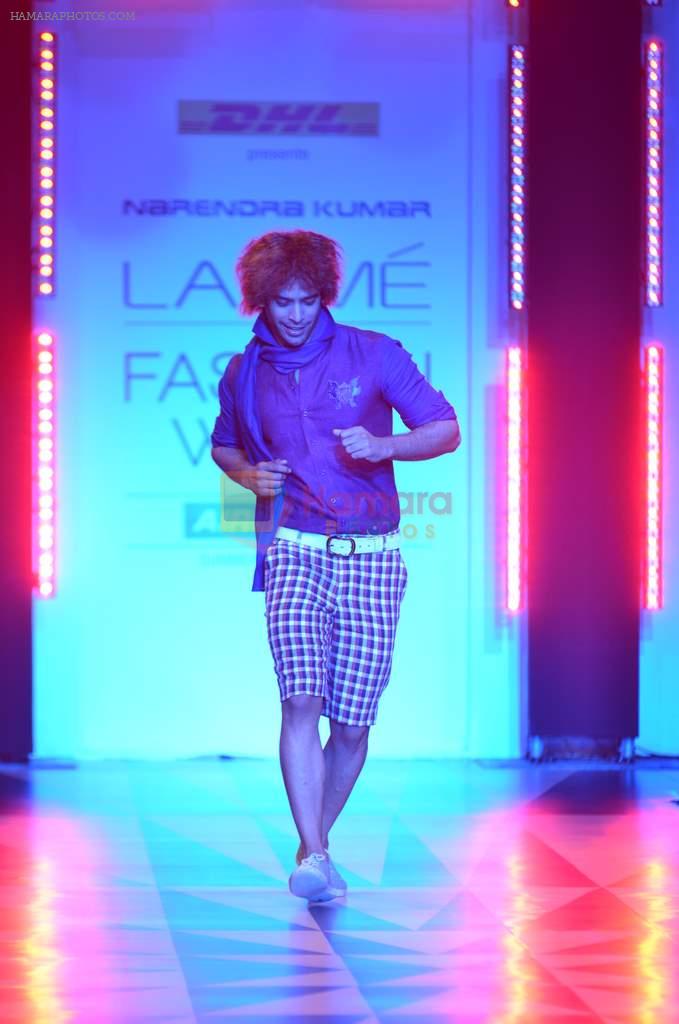 Model walk the ramp for Narendra Kumar Ahmed  Show at lakme fashion week 2012 Day 4 in Grand Hyatt, Mumbai on 5th March 2012