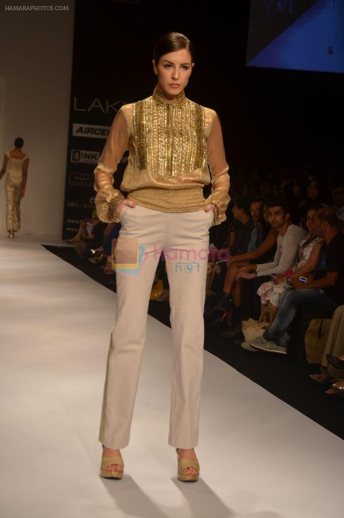 Model walk the ramp for Siddhartha Tytler Show at lakme fashion week 2012 Day 4 in Grand Hyatt, Mumbai on 5th March 2012