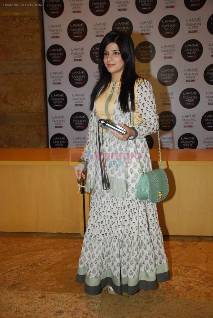 at Day 4 of lakme fashion week 2012 in Grand Hyatt, Mumbai on 5th March 2012