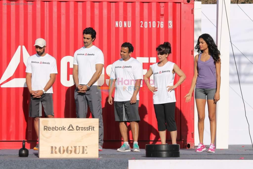 Sarah Jane, Kunal Kapoor at Reebok fitness event on 6th March 2012