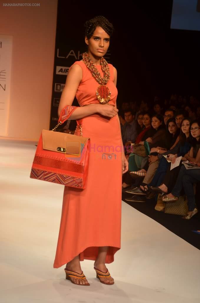 Model walk the ramp for Malini Agarwala Show at lakme fashion week 2012 Day 5 in Grand Hyatt, Mumbai on 6th March 2012