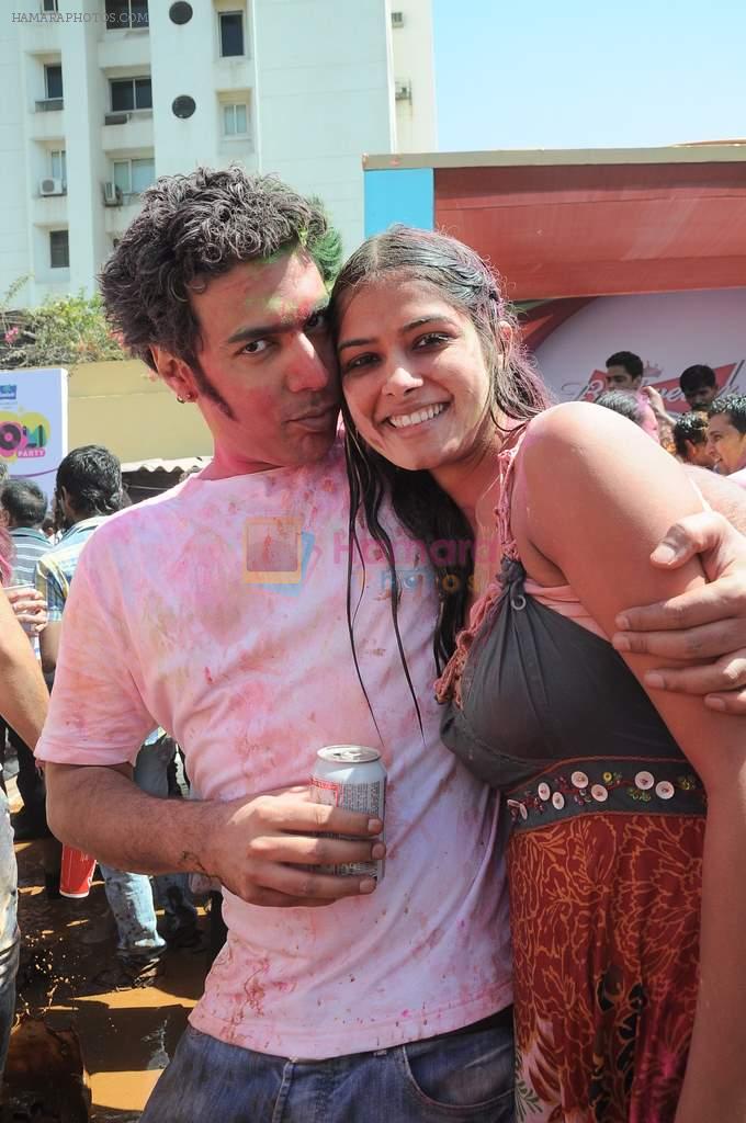 at Zoom Holi celebrations in Mumbai on 8th March 2012