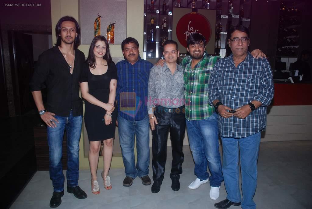 Ashish Sharma, Priyanka Mehta, Wajid at zindagi tere naam music launch in Mumbai on 9th March 2012