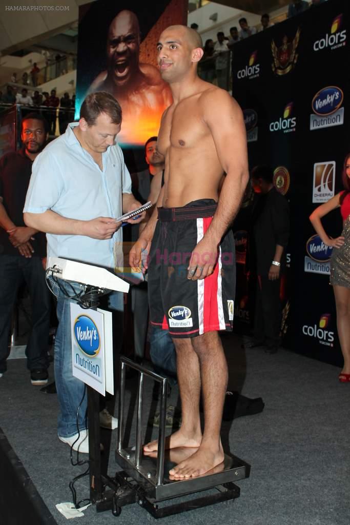 at super fight league event in Mumbai on 10th March 2012