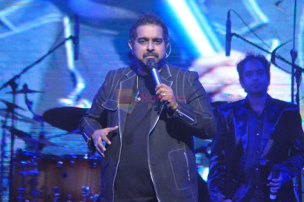 Shankar Mahadevan at RWITC shankar ehsaan loy unplugged concert in Mumbai on 10th March 2012