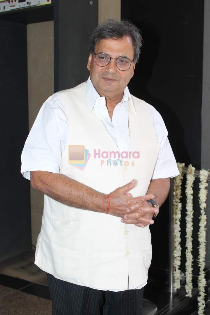 Subhash Ghai at The Future of Power Event in Mumbai on 11th March 2012