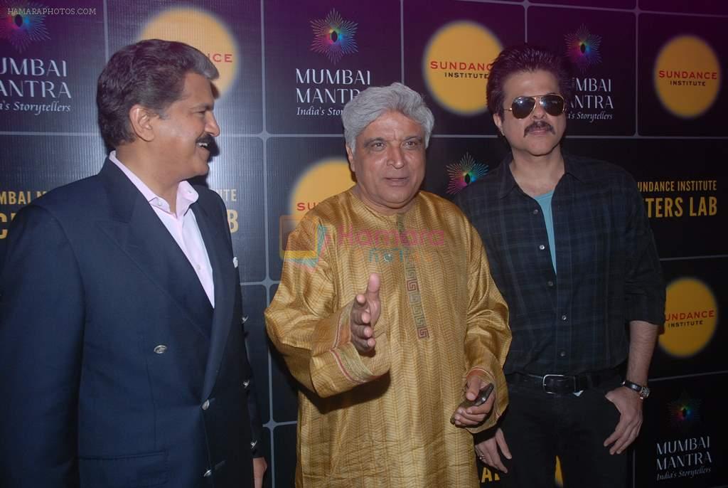 Anil Kapoor, Javed Akhtar at screen writers assocoation club event in Mumbai on 12th March 2012