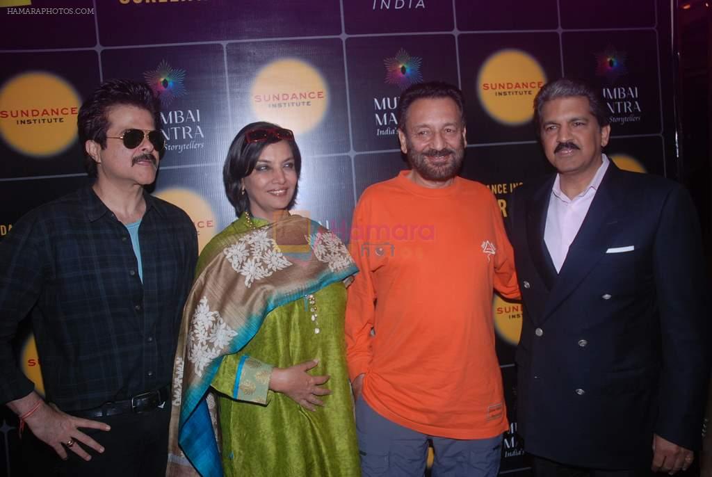 Shabana Azmi, Anil Kapoor, Shekhar Kapur at screen writers assocoation club event in Mumbai on 12th March 2012