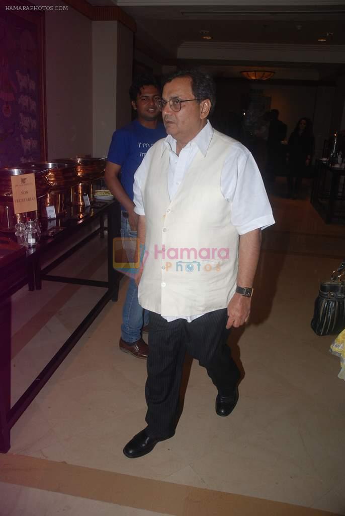 Subhash Ghai at screen writers assocoation club event in Mumbai on 12th March 2012