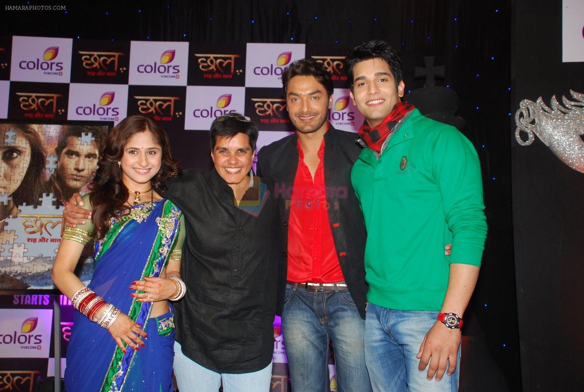 Hunar Hali at the launch of Colors new serial Chal Sheh Aur Mat in Mumbai on 13th March 2012