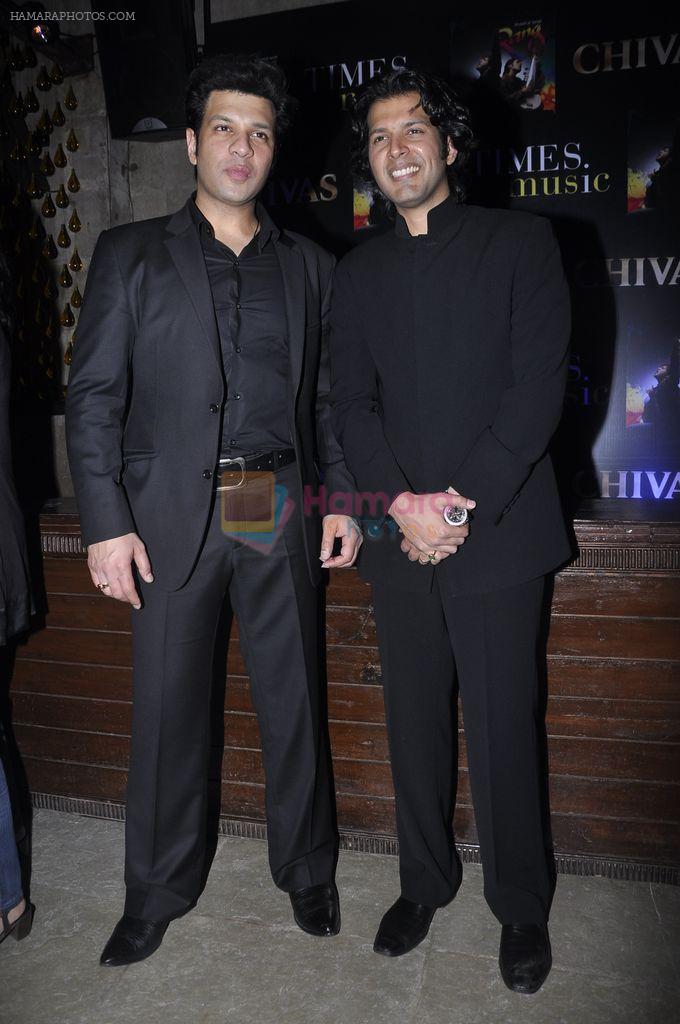 Ayaan Ali Khan, Amaan Ali Khan at the Launch of Amaan & Ayaan Ali's album Rang in Mumbai on 13th March 2012