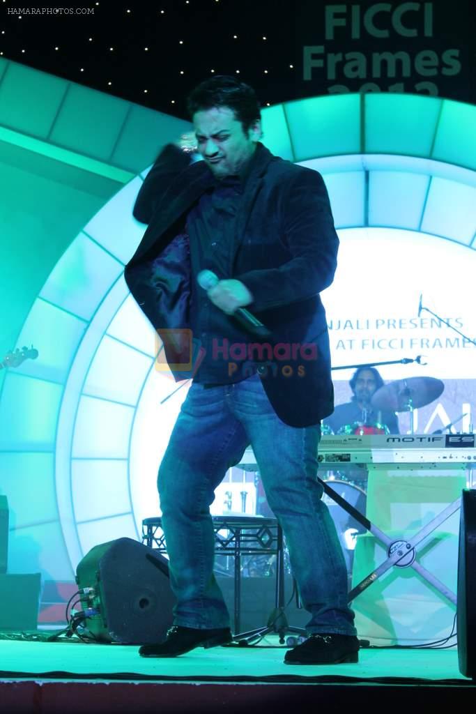 Adnan Sami Concert at FICCI Frames in Mumbai on 14th March 2012