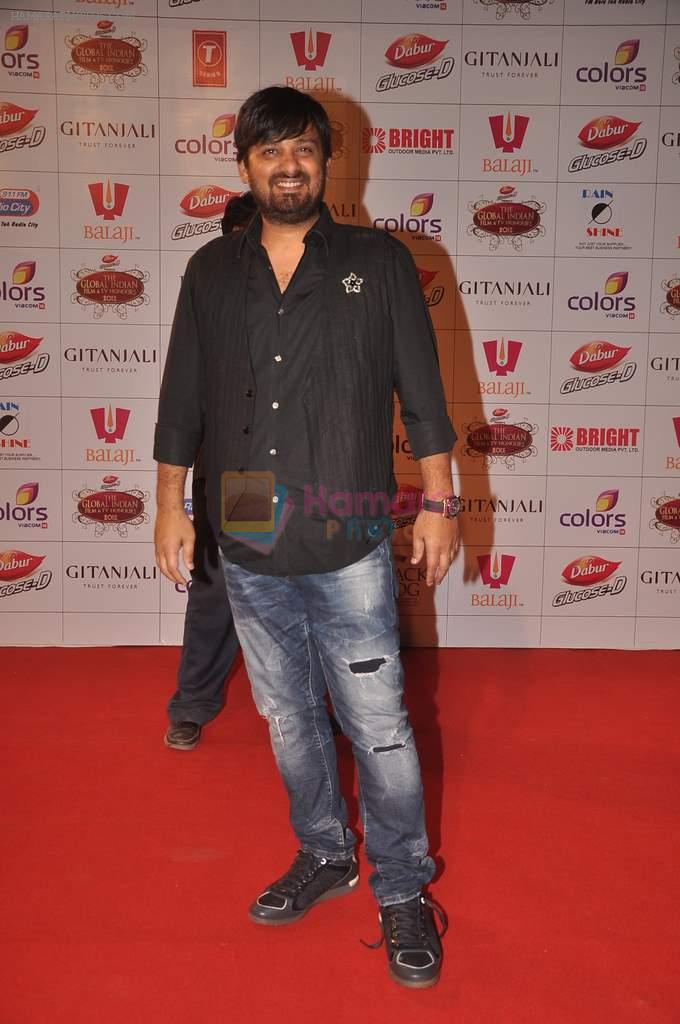 Wajid at The Global Indian Film & Television Honors 2012 in Mumbai on 15th March 2012