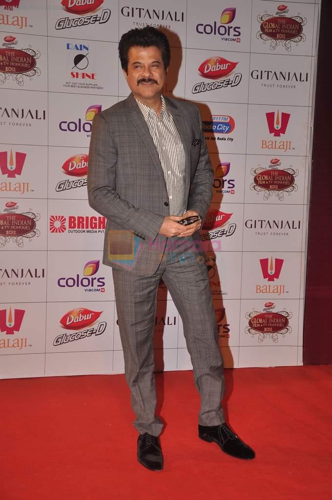 Anil Kapoor at The Global Indian Film & Television Honors 2012 in Mumbai on 15th March 2012