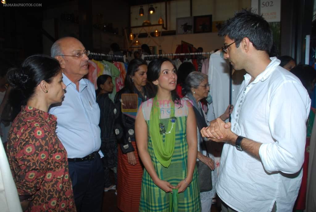 mayank anand and shraddha nigam at Tranceforme store in Mahalaxmi, Mumbai on 15th March 2012