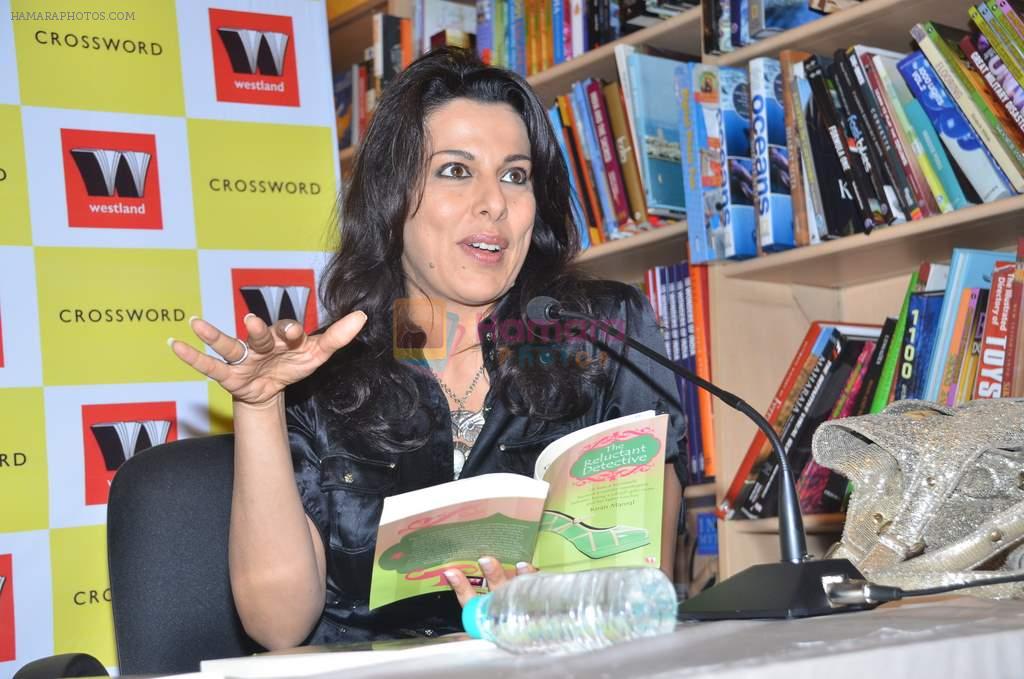 Pooja Bedi at the launch of Kiran Manrals book in Crossword, Juhu on 16th March 2012