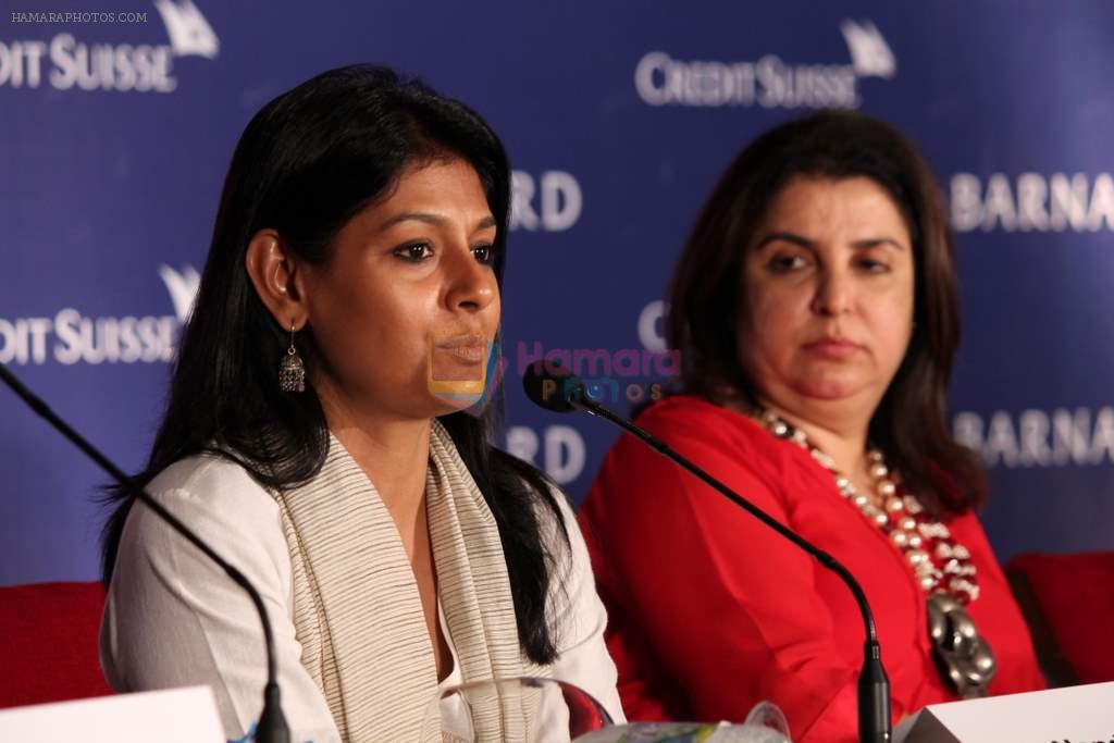 Farah Khan, Nandita Das at Barnard college event in Trident, Mumbai on 16th March 2012